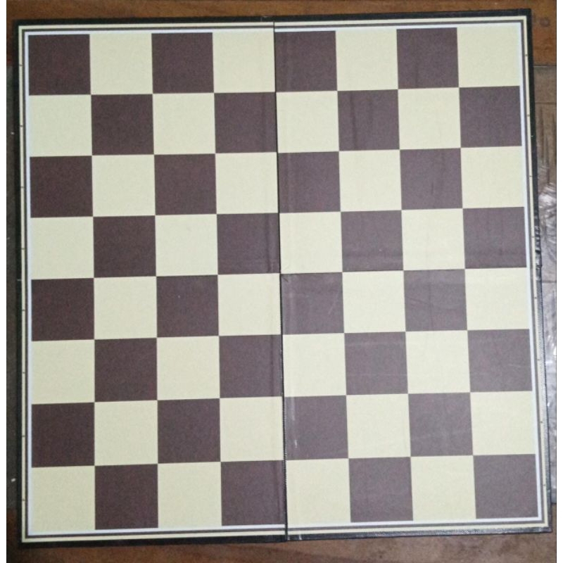 Papan catur lipat 4 standar turnamen percasi