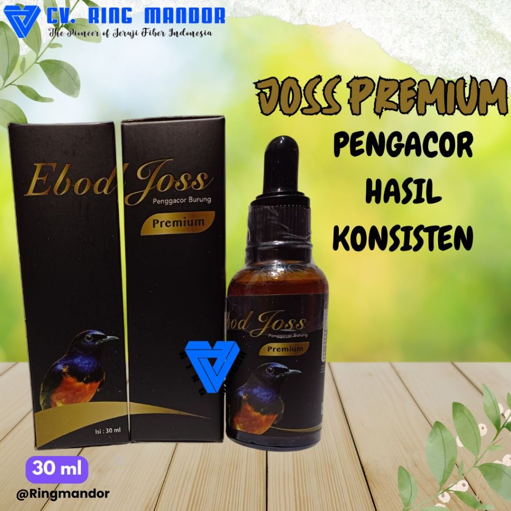 EBOD JOSS EBOD JOS PREMIUM VITAMIN DOPING PENGGACOR SEMUA BURUNG BURUNG MURAI KACER KENARI PLECI EBO