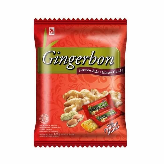 

Permen ginger 125 gram with peanut butter