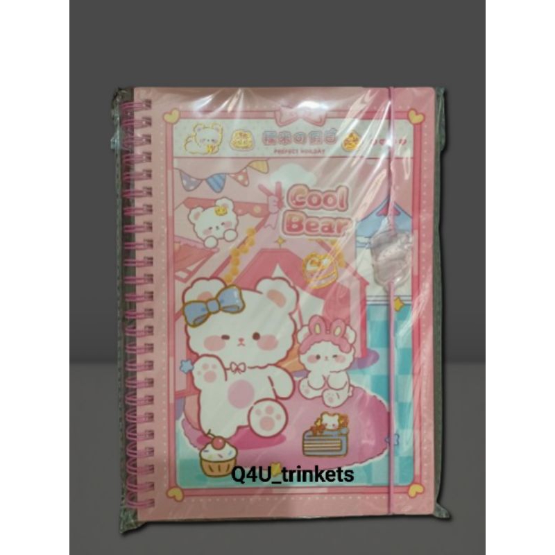 

Note Book Spiral besar ada karet
