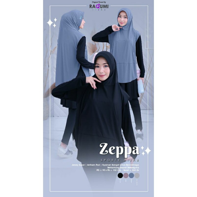 ZEPPA SPORTY HIJAB ORI RAQUMI HIJAB