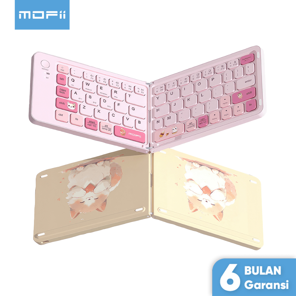 MOFii Foldable Keyboard Bluetooth Rechargeable Battery Z1