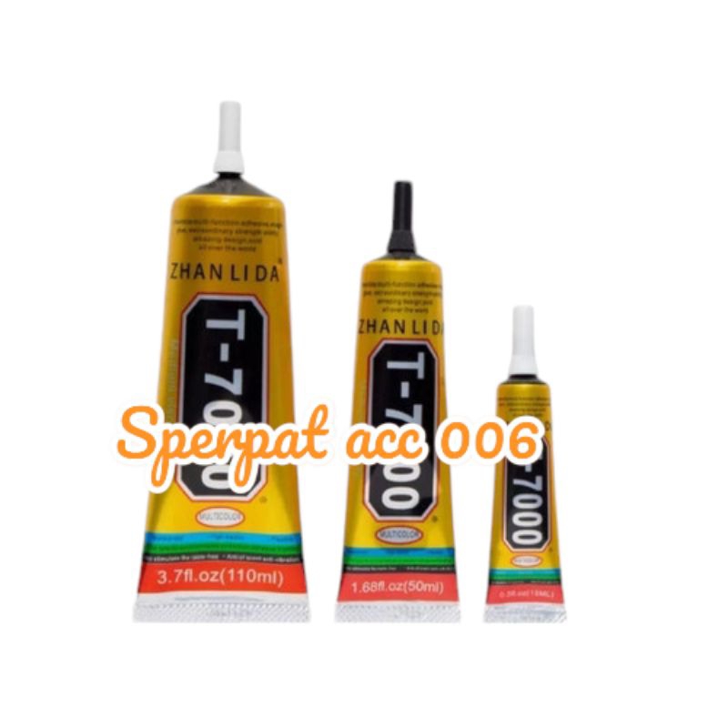 LEM TOUCHSCREEN LCD T-7000 HITAM BERKUALITAS LEM LCD 15ML / 50ML / 110ML ORI