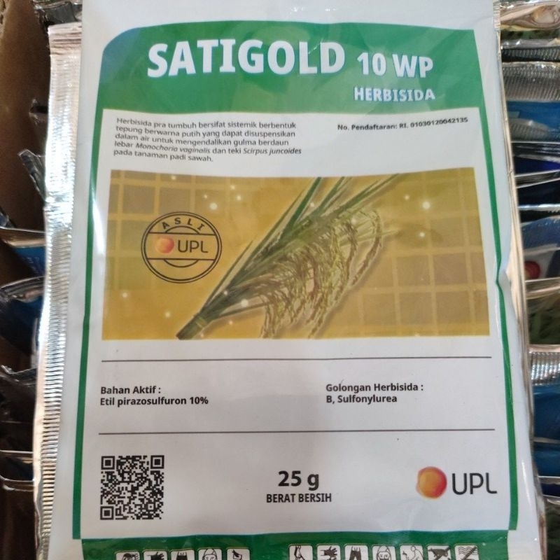 SatiGold 10WP 25gram Sati Gold erosgold tigold herbisida pra tumbuh