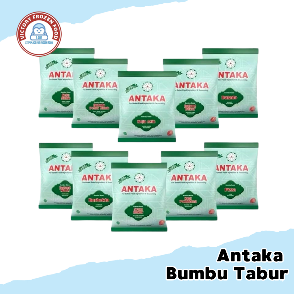 

Antaka Bumbu Kentang/Bumbu Tabur Serbaguna/Victory Frozen Food