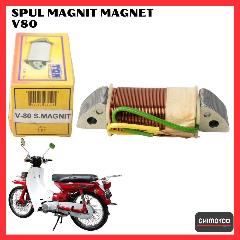 Spull Spul Sepul Spol Pengapian Api Epi Magnit Magnet Mahnet Yamaha V80 V 80