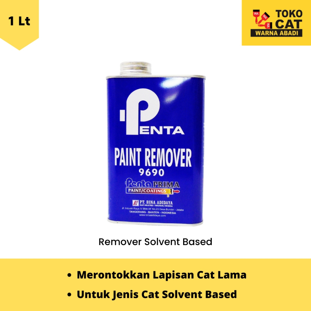 Pengelupas Cat Penta Remover 1 Kg