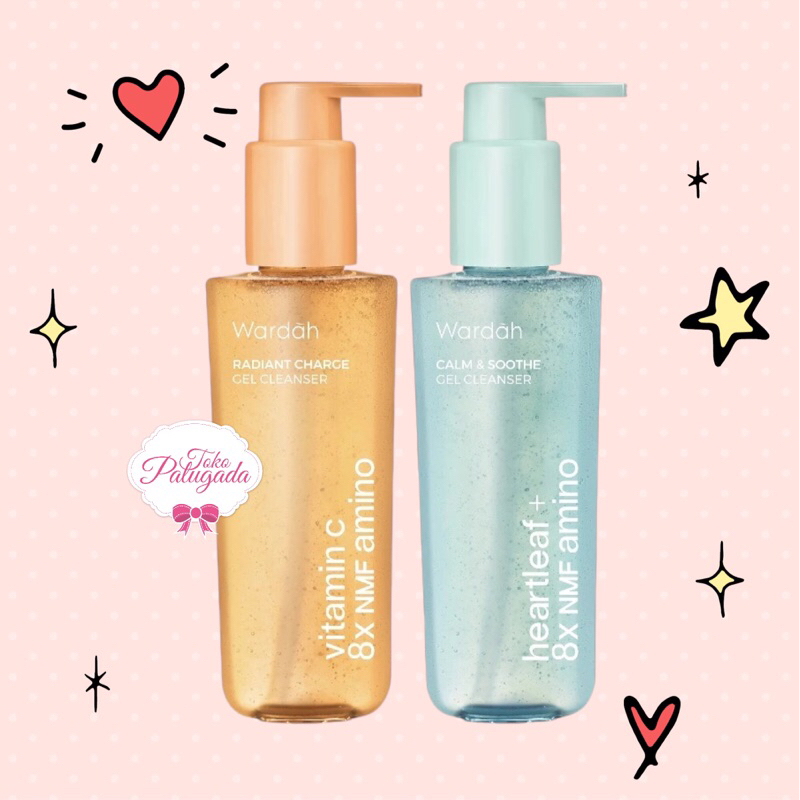 Wardah Heartleaf + 8X NMF Amino Gel Cleanser - Wardah Amino Gel Cleanser - Wardah Gel Cleanser