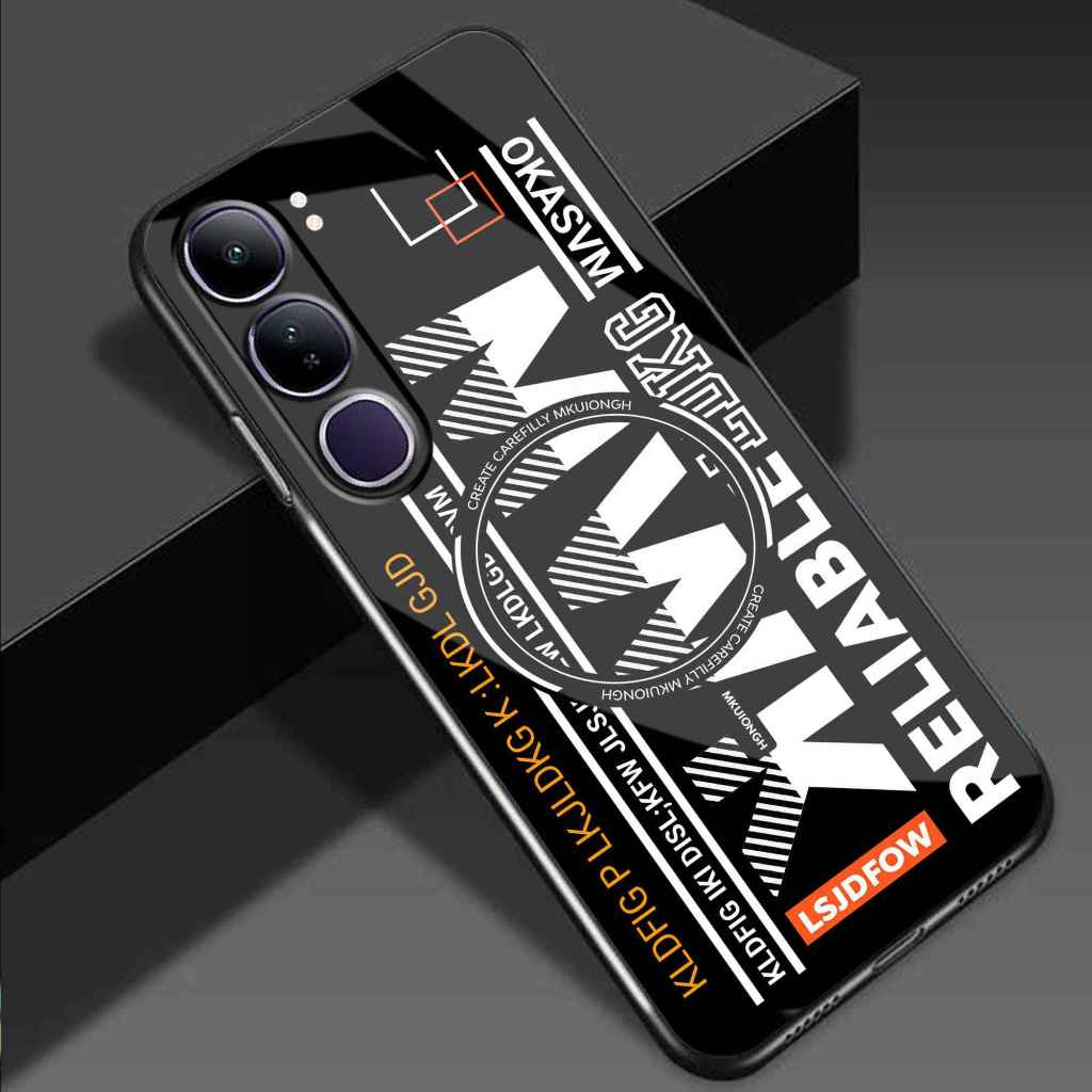 Softcase Glass Kaca Vivo V40 Lite - Casing Hp V40 Lite - Case Hp V40 Lite - Softcase V40 Lite - s228