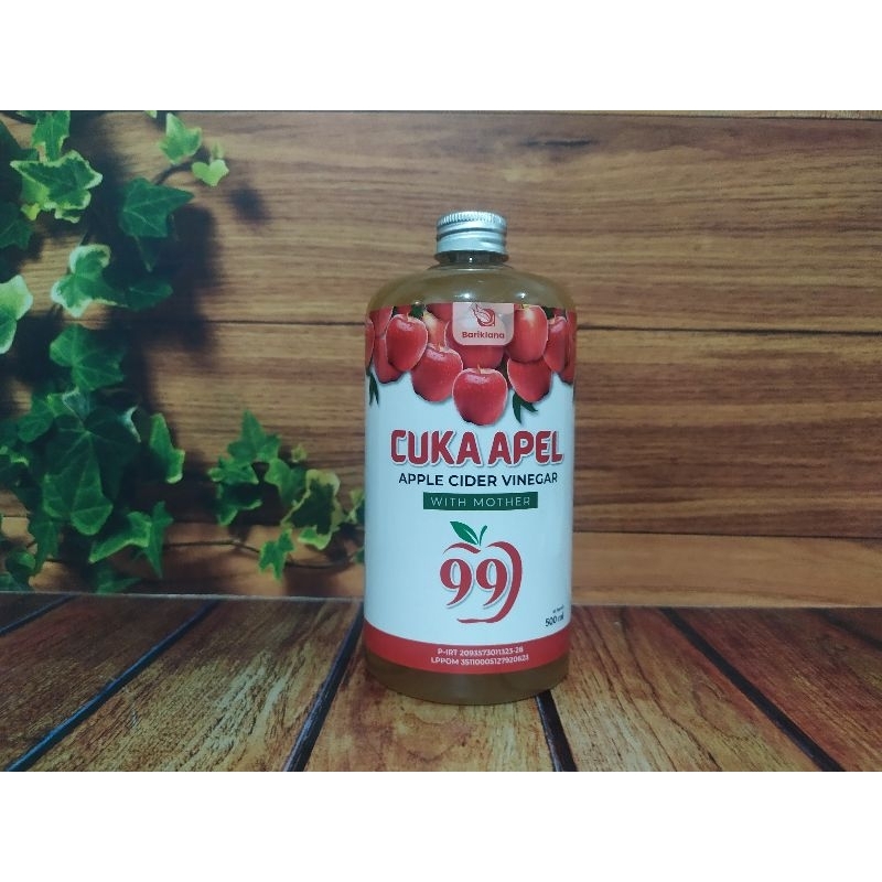 

Cuka Apel Apple Cider Vinegar With Mother Bariklana Original 500 ml