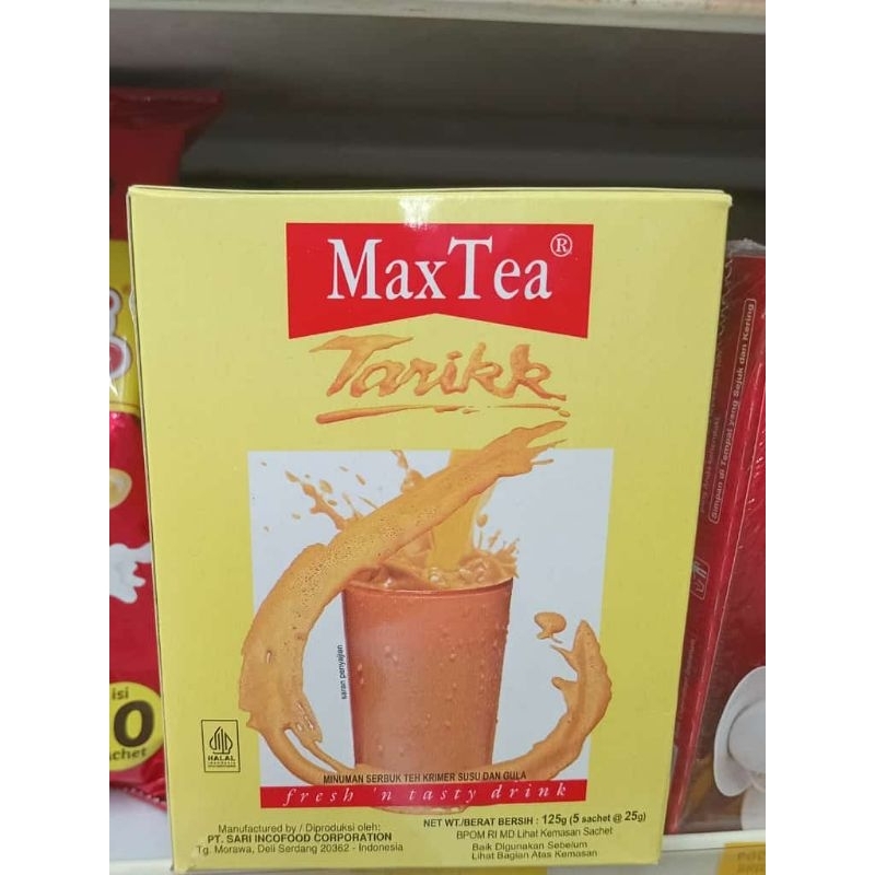 

max tea tarik 5 saset