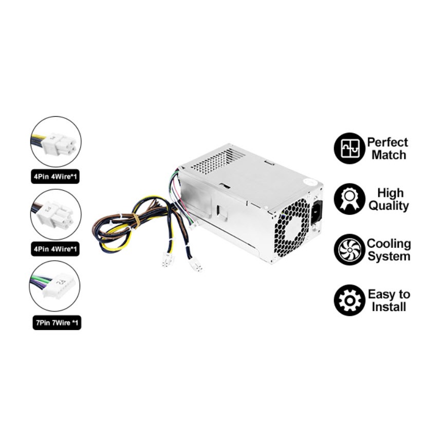 Power Supply Compatible HP ProDesk 280 282 600 800 G3 480 400 G4 original baru
