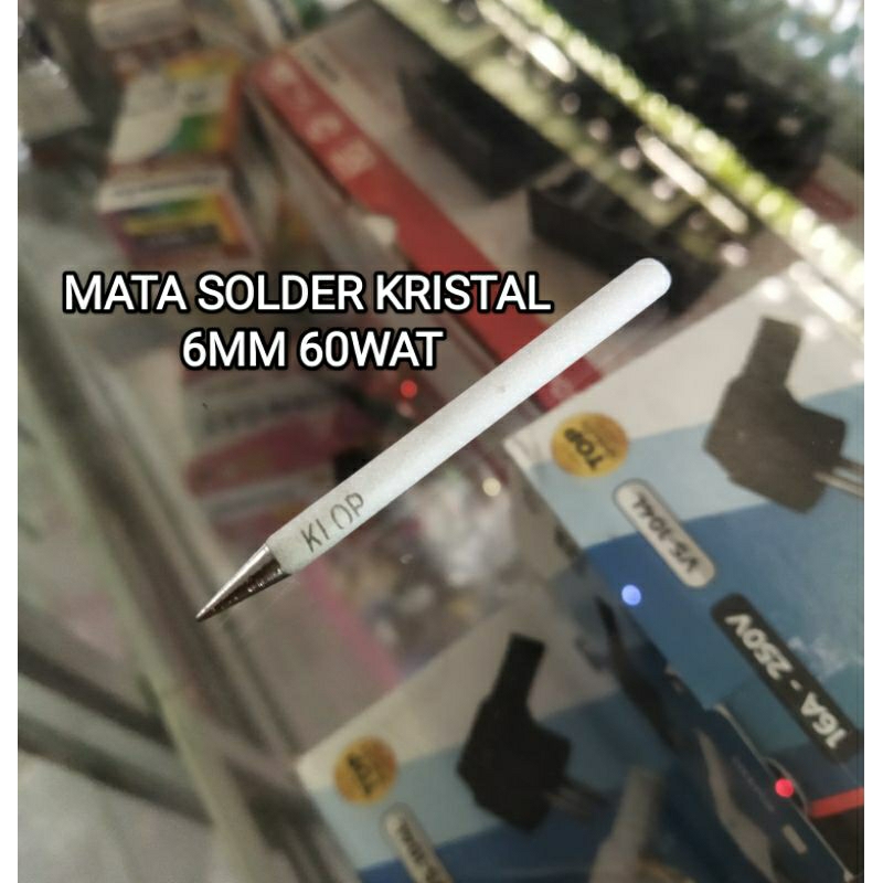 MATA SOLDER UJUNG SOLDER 6MM 60WAT KRISTAL
