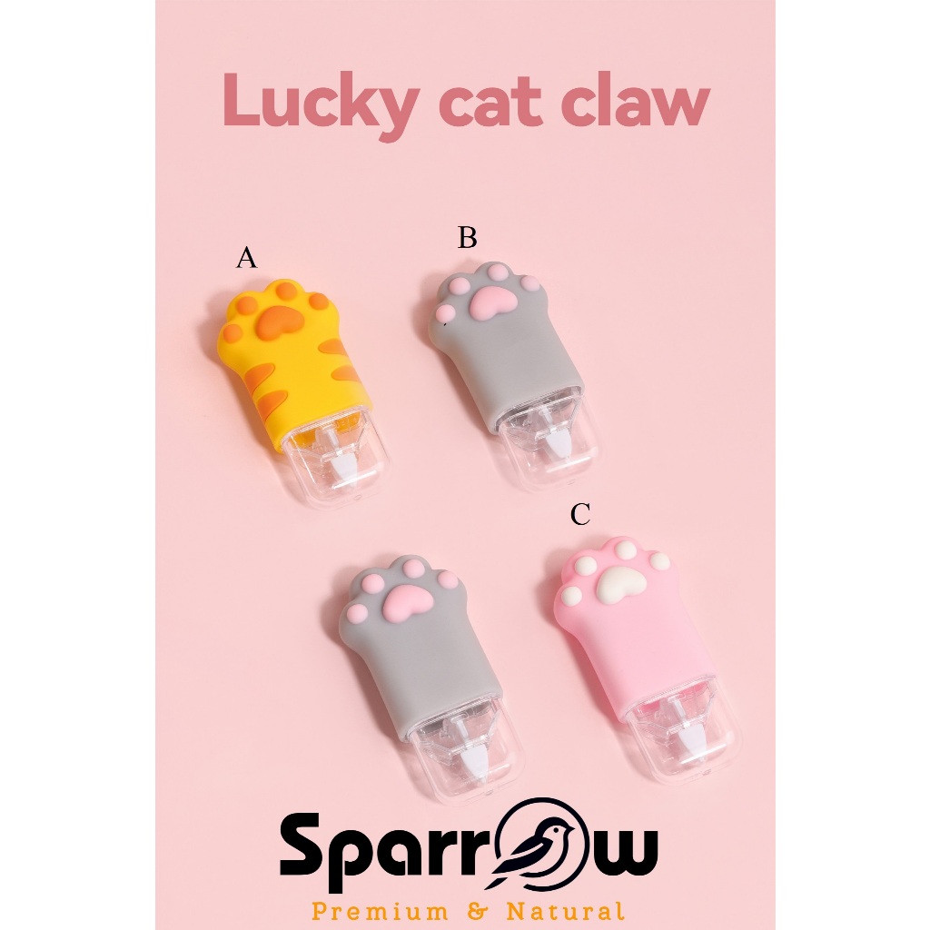 

SPARROW Tipex / Tip-Ex / Correction Pen / Karakter Lucu Cantik LUCKY CAT CLAW (8003)