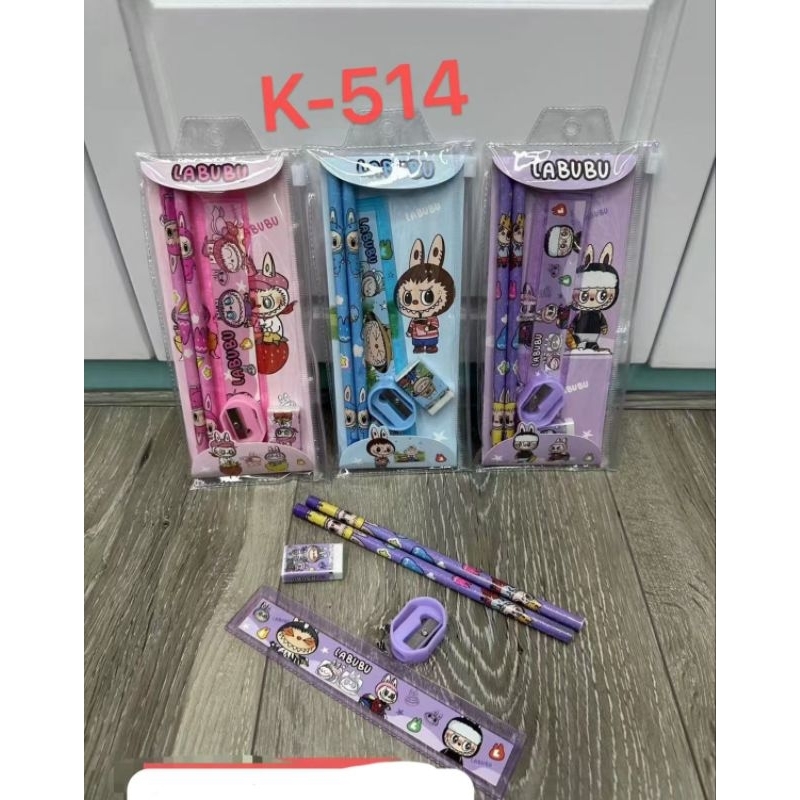 

Set ATK Labubu/Paket Alat Tulis Labubu/Paket ATK Labubu/Alat Tulis Labubu