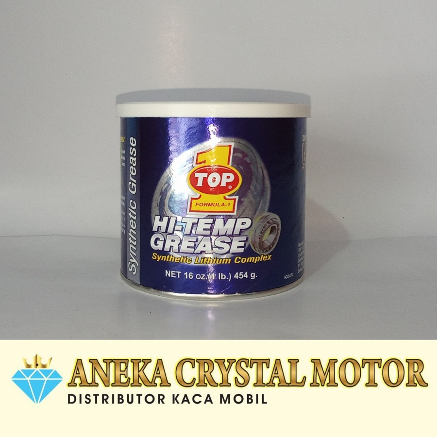 TOP 1 GREASE HI-TEMP BIRU / GEMUK BEARING TOP 1 ONE 454 gr