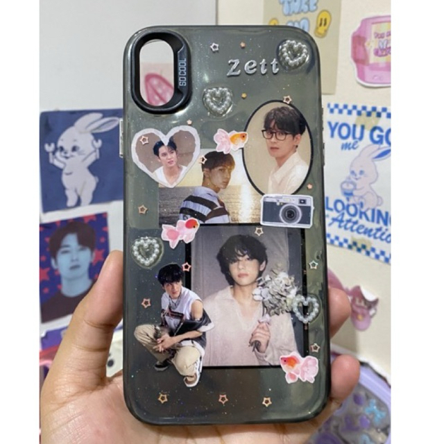 Photo Magic Resin Case Custom Android Iphone | Deco casing hp foto Kpop Actor Couple Pasangan Aktor
