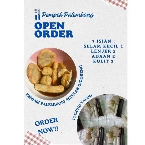 

PEMPEK PALEMBANG VAKUM / PEMPEK PALEMBANG ASLI ISI 7 MIX KOMPLIT / PEMPEK PALEMBANG / FROZEN FOOD