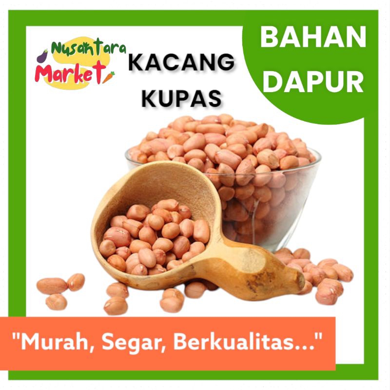 

KACANG KUPAS | 250GR | NUSANTARA MARKET