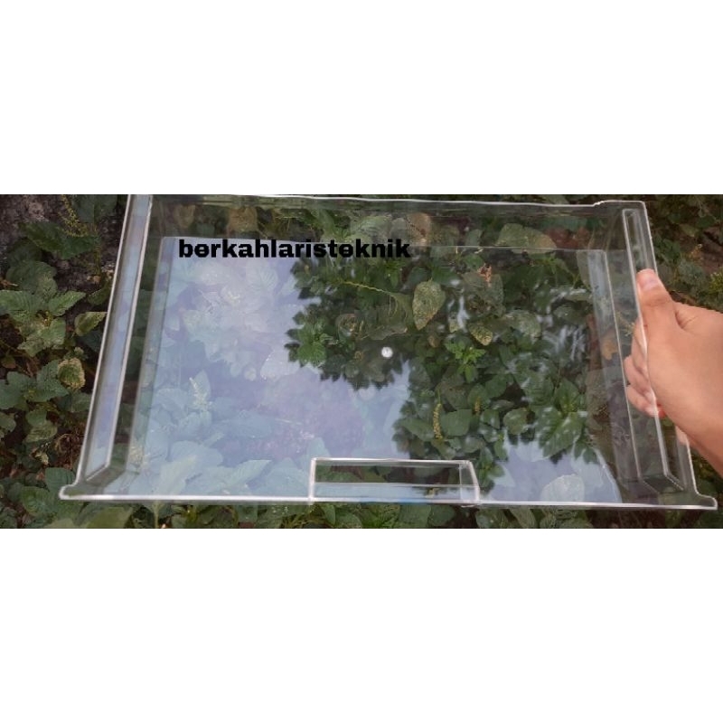 RAK IKAN, DAGING KULKAS AQUA 1 PINTU MODEL AQR-D187 ORIGINAL