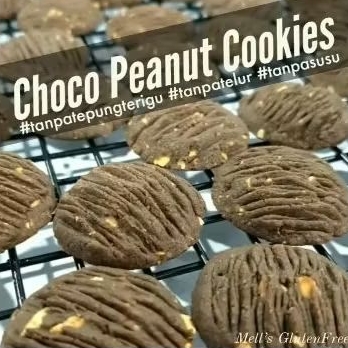 

ChoNut Cookies Aren GLUTEN FREE, tanpa Terigu/Susu/Telur - 65 gr