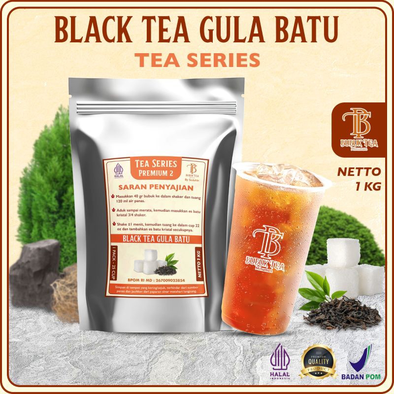 

BUBUKTEH PREMIUM BUBUK MINUMAN BLACK TEA ORIGINAL TEH 1KG