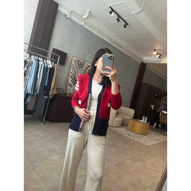 thom browne cardigan