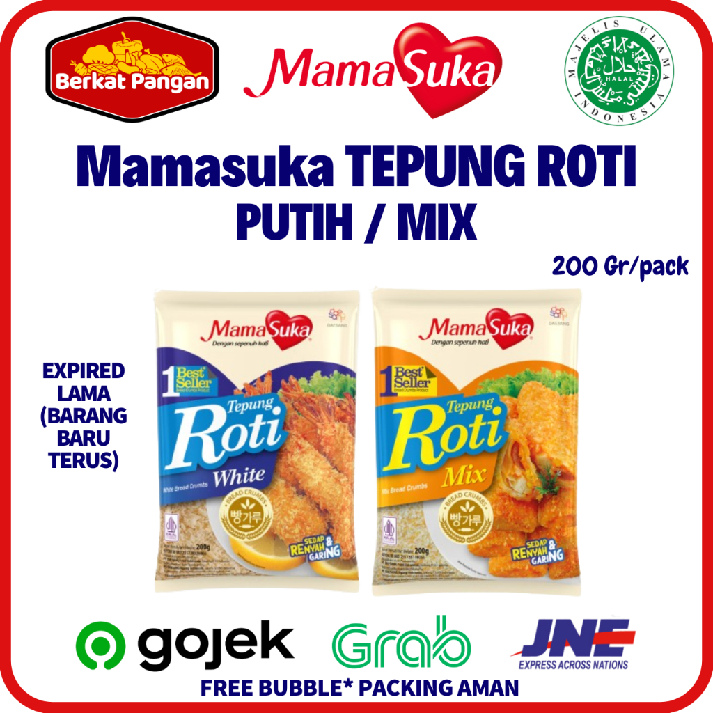 

MamaSuka Tepung Roti / MamaSuka Tepung Roti Mix 200 gr