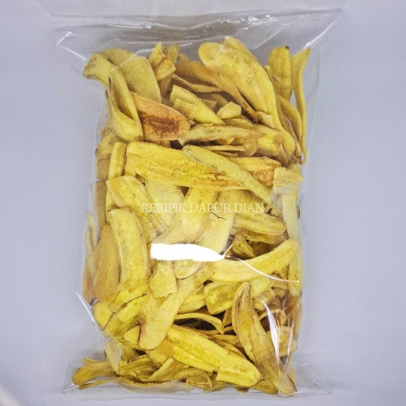 

Keripik Pisang Nangka Original Gurih Asin Berat 500 gram