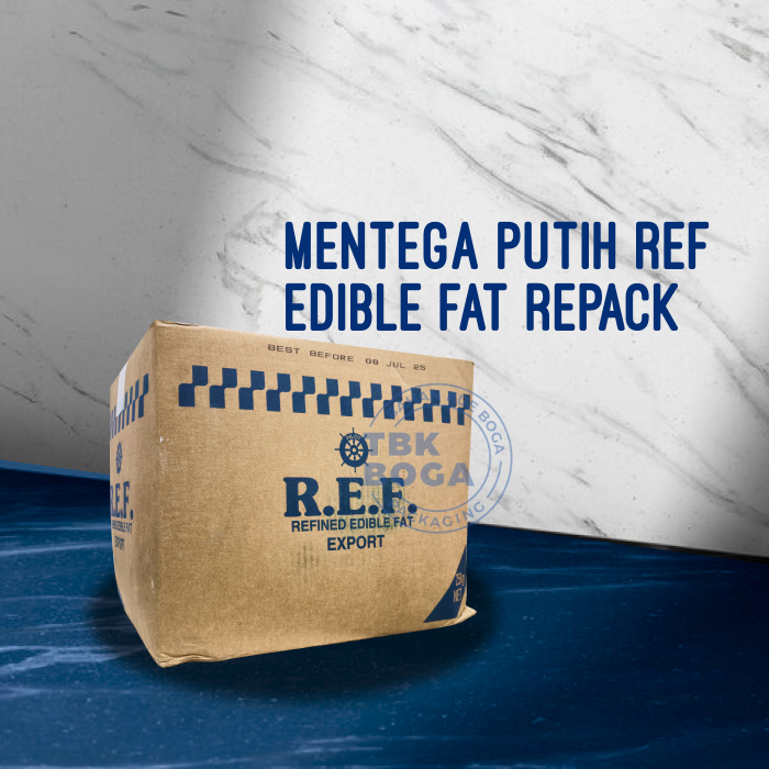 

Mentega R.E.F ( 500 gr ) Repack REF Butter Putih Lemak Susu Edible Fat