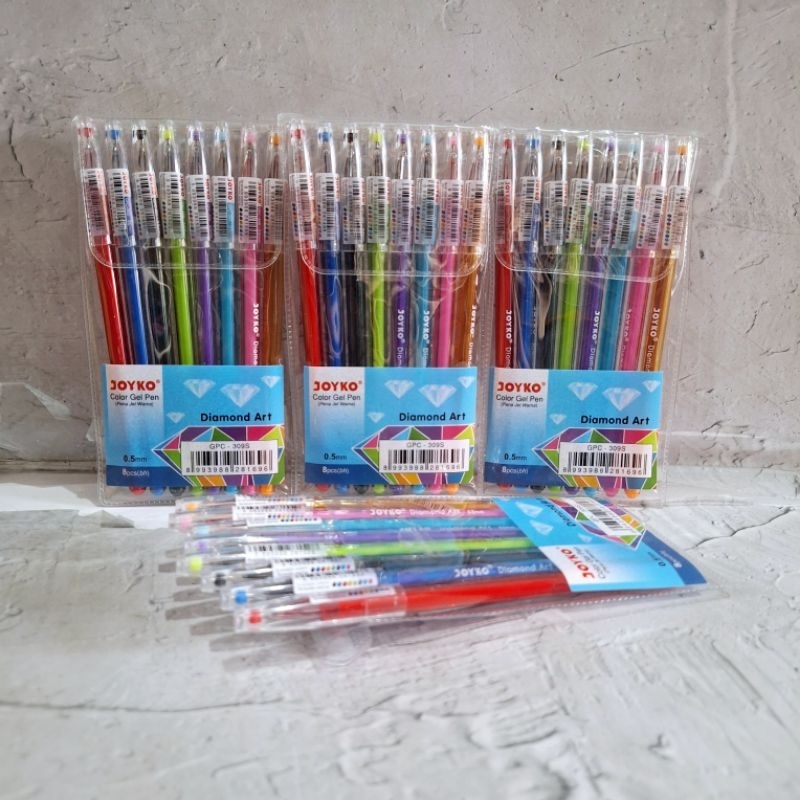

( 1 Set ) Pen Joyko 8 warna GPC-309S