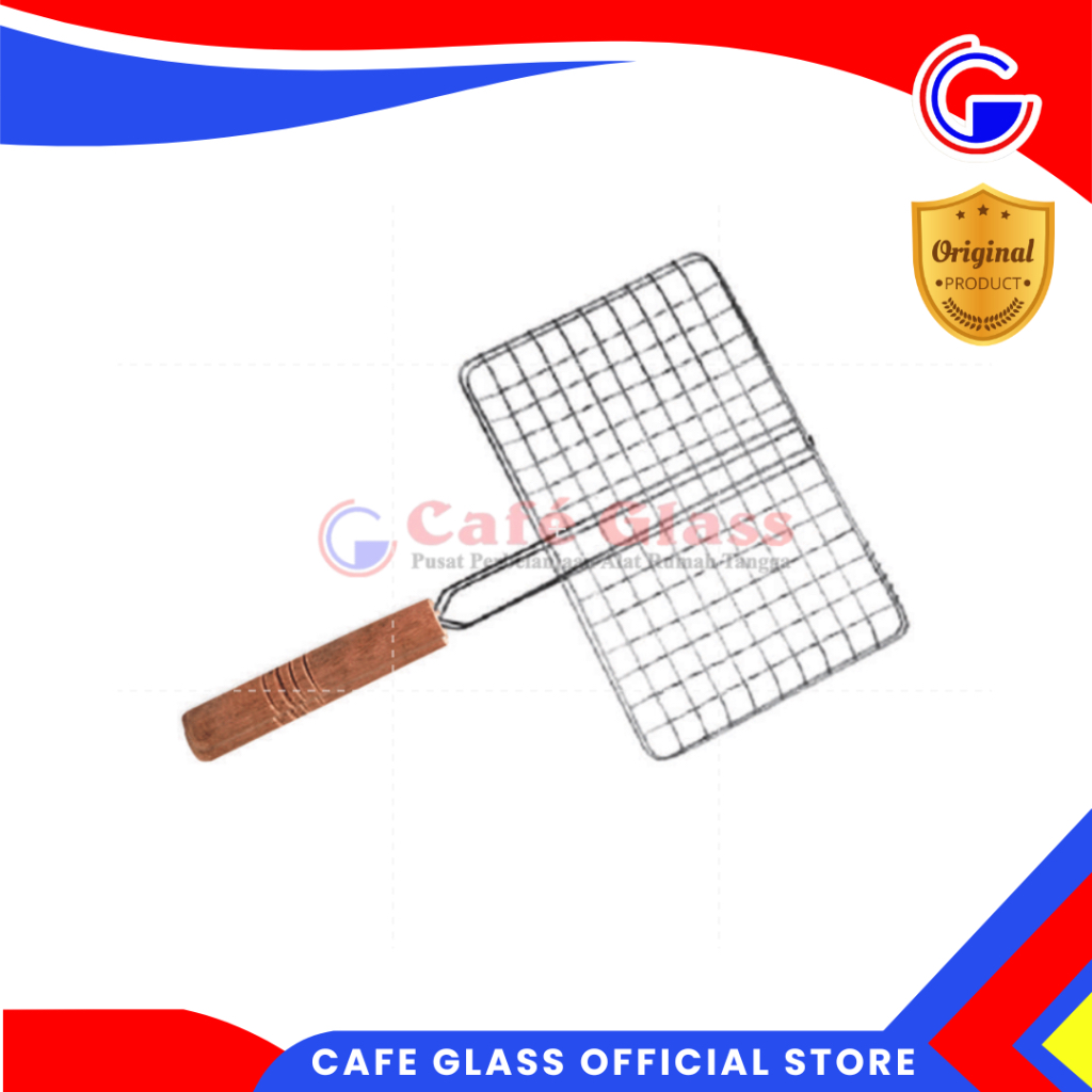 PANGGANGAN JEPIT | PANGGANGAN IKAN BAKAR ANTI LENGKET | STENLIS GAGGANG KAYU