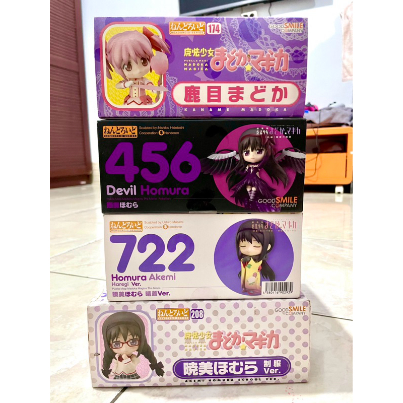 nendoroid homura akemi uniform school ver bib