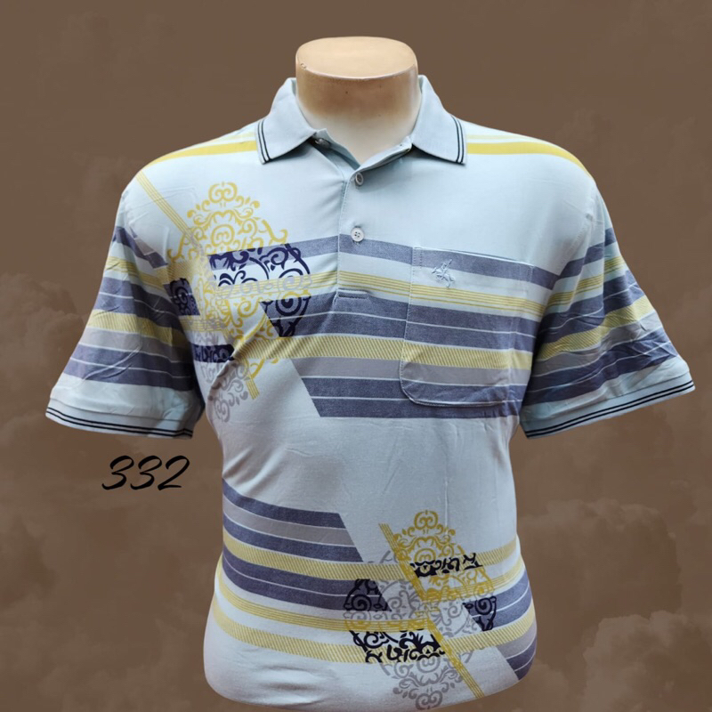 kaos kerah korea pria dewasa (IMPORT QUALITY)