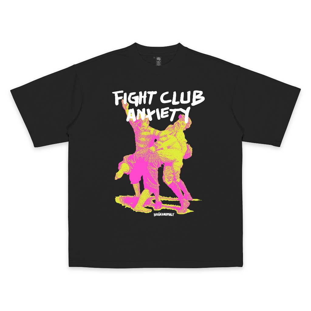 Brain Anomaly Oversize T-shirt 20s - Fight Club