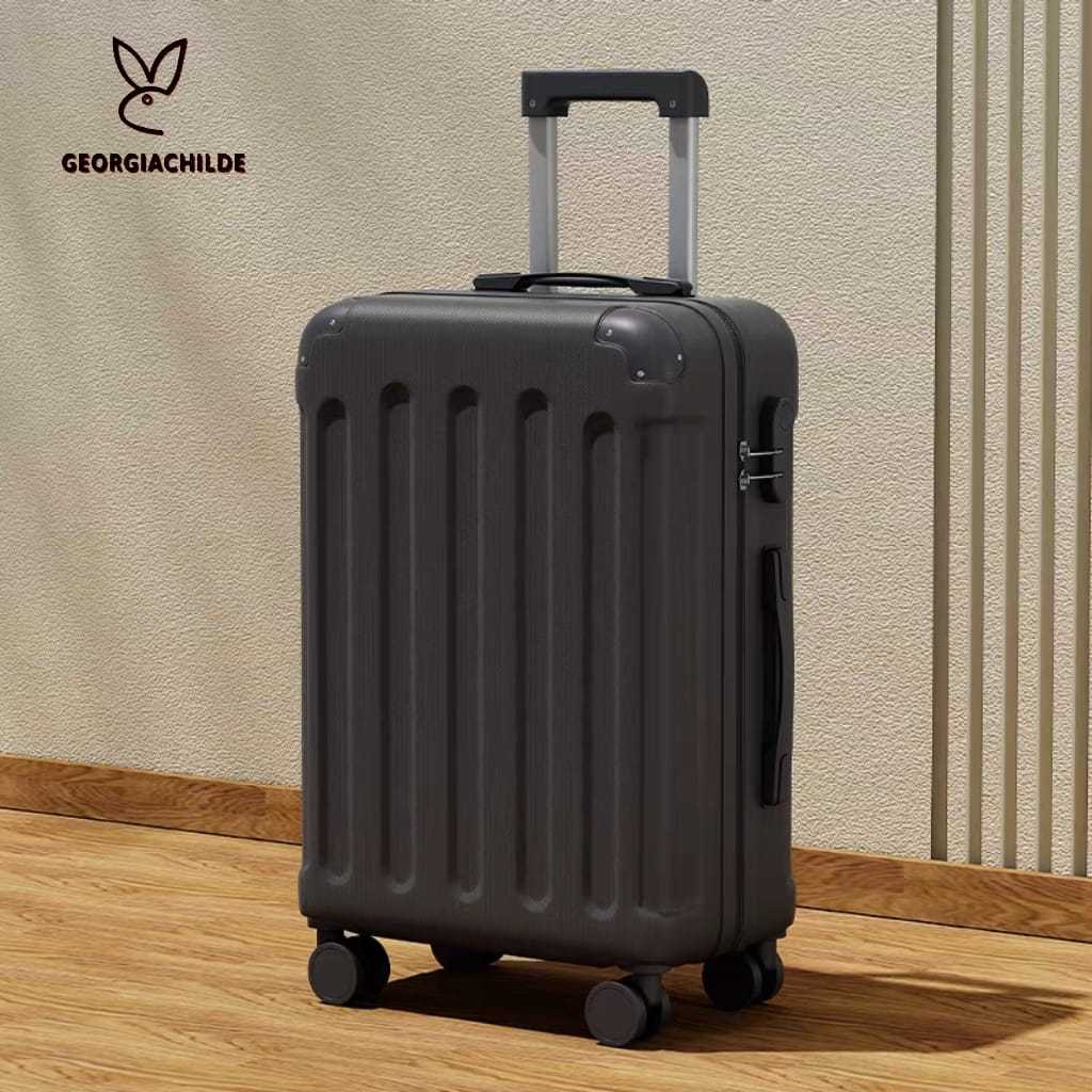 Georgiachilde Koper 24 Inch jumbo 20 / 22 inch Kabin Bagasi Koper Tas Travel Polo besar anak Beroda 
