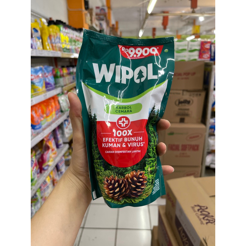 wipol karbol cemara 390ml - wipol karbol cemara