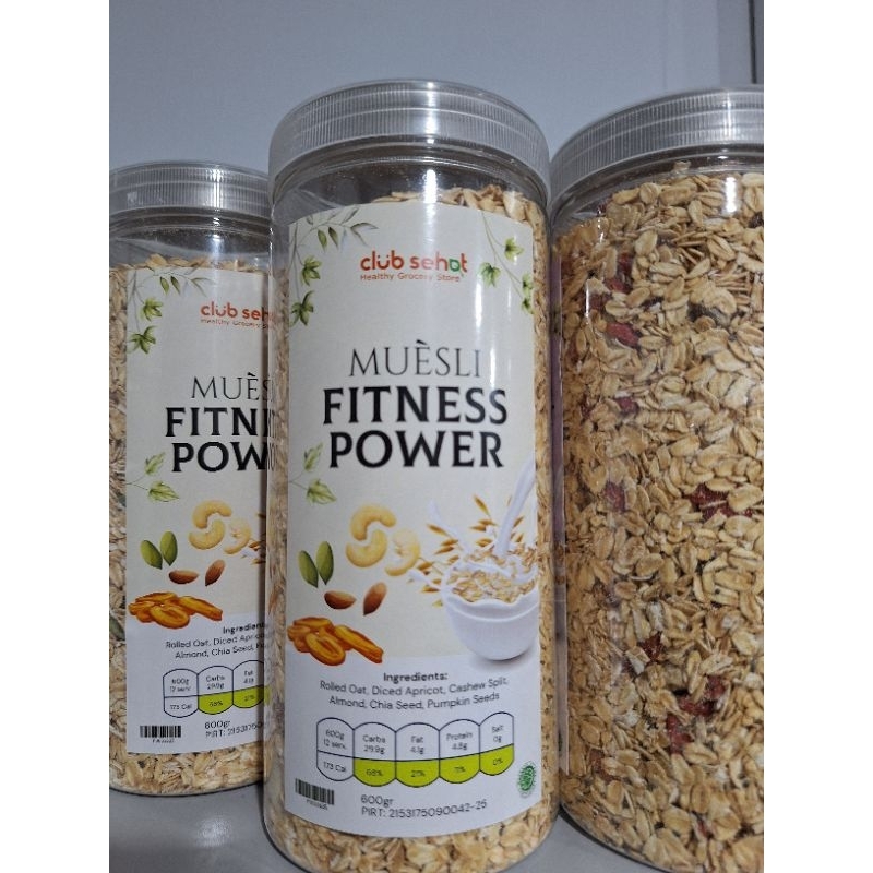 

CLUB SEHAT - MUESLI FITNESS 600GR