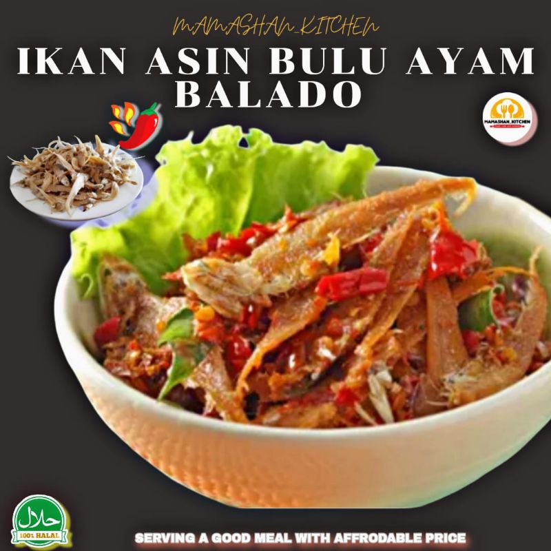 

MENU FAMILY..!! "IKAN ASIN BULU AYAM BALADO" EKONOMIS BINTANG LIMA