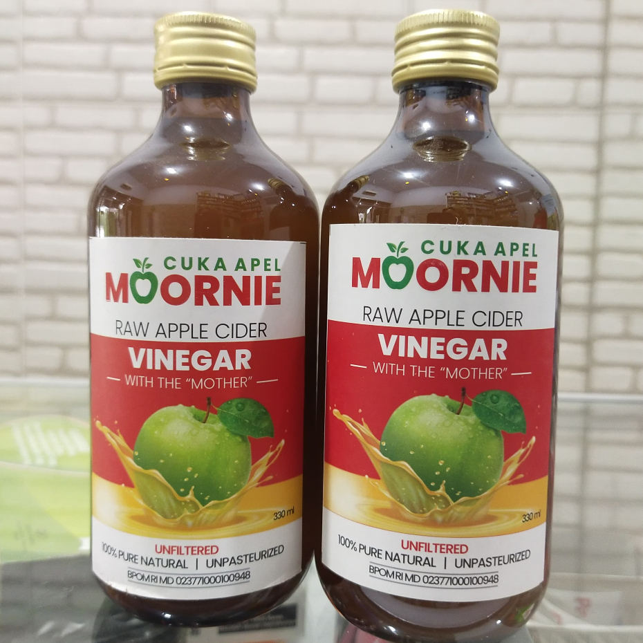 

Cuka Apel Moornie 330ml