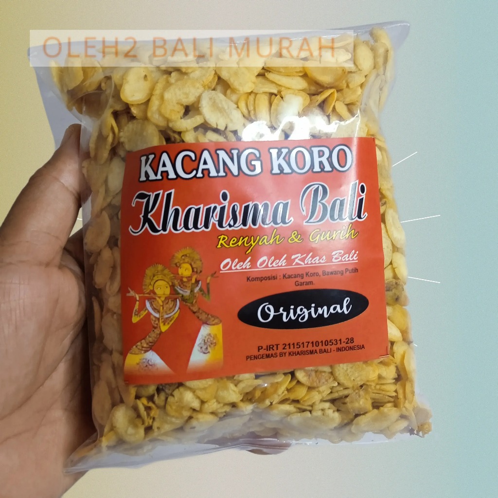 

Kacang Koro Kharisma Bali Rasa Original 250 gram - Oleh-Oleh Khas Bali