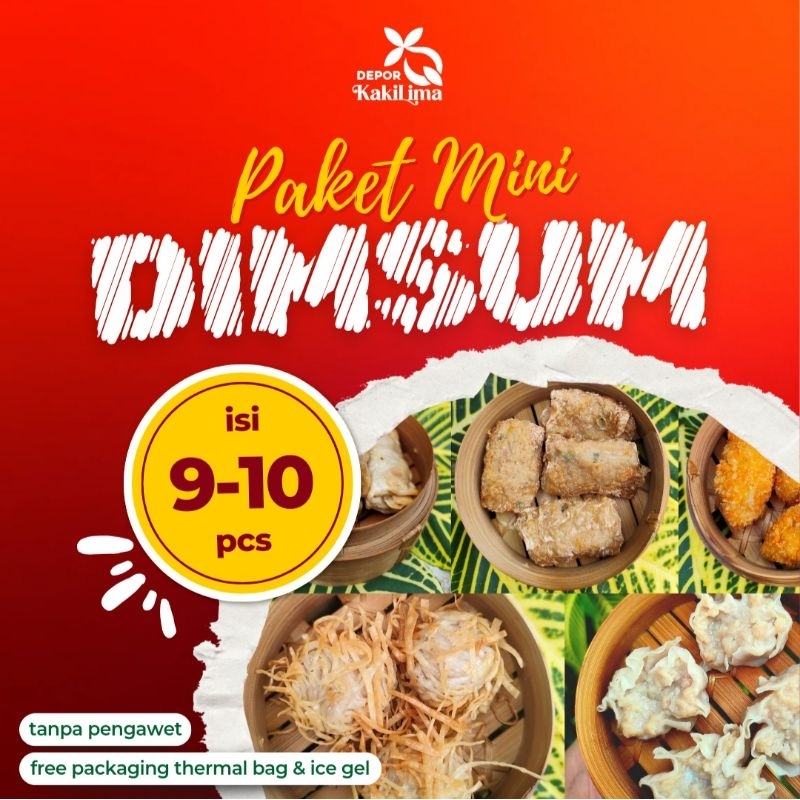 

DIMSUM | PAKET MINI | FROZEN FOOD | ISI 9-10 PCS/PACK