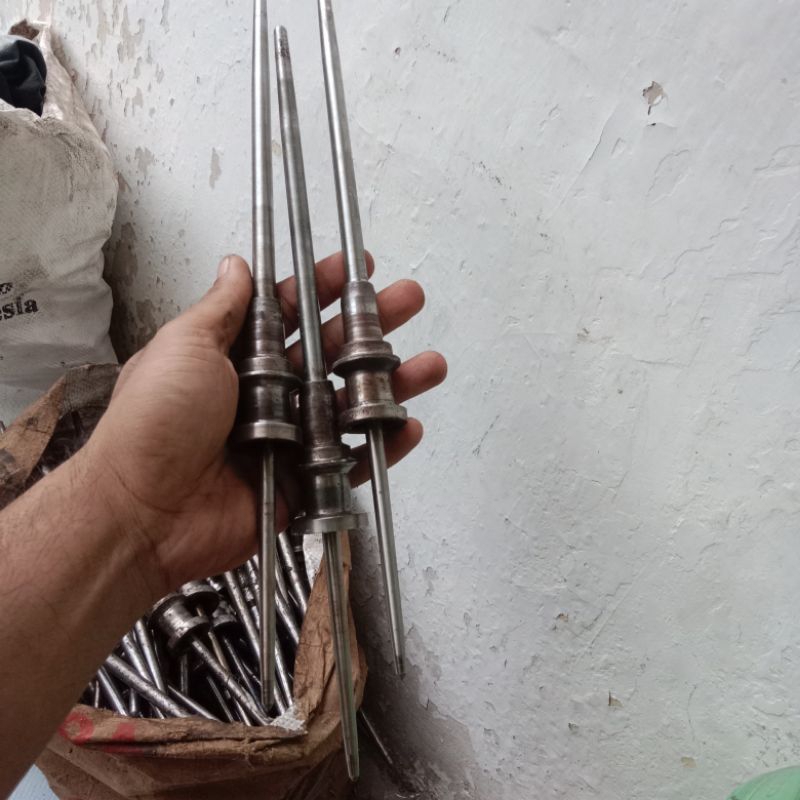 spindel asahan plus karah, bahan asahan stik kristal honing tanpa gagang