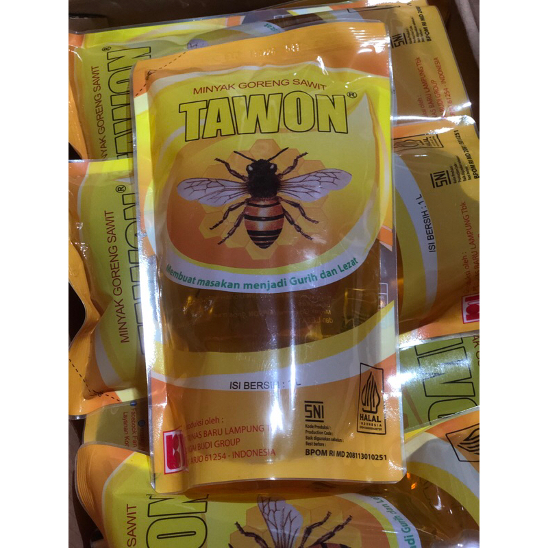 

Minyak goreng TAWON 1 Liter