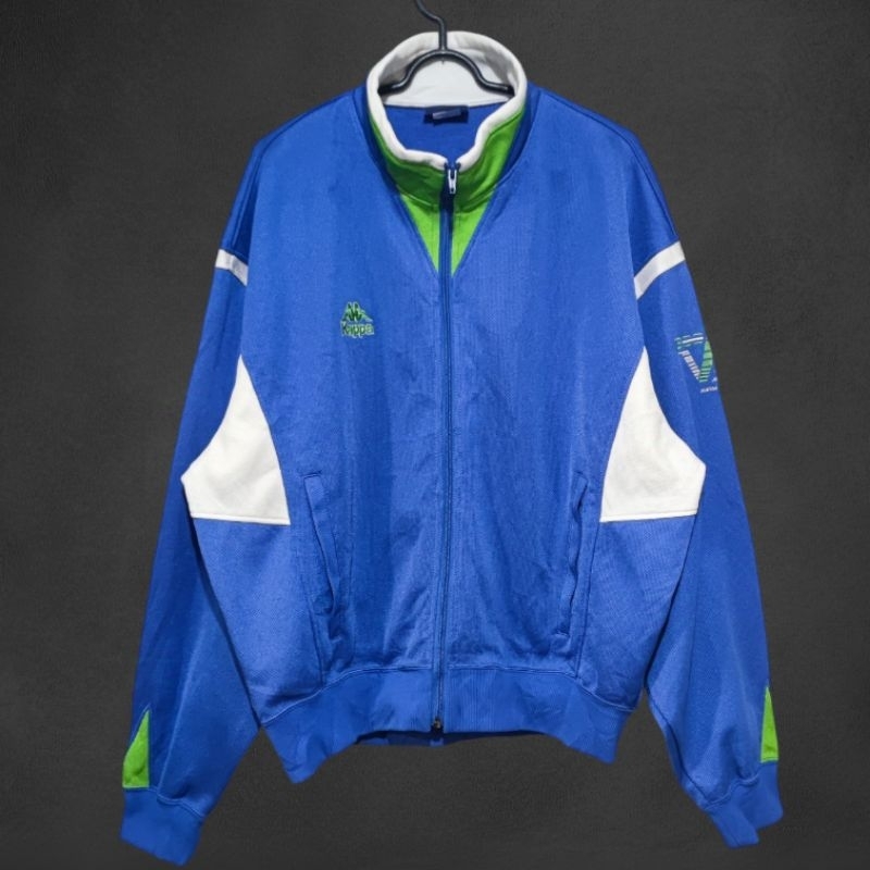 Jaket tracktop kappa vintage colorblock like new sz M/L unisex