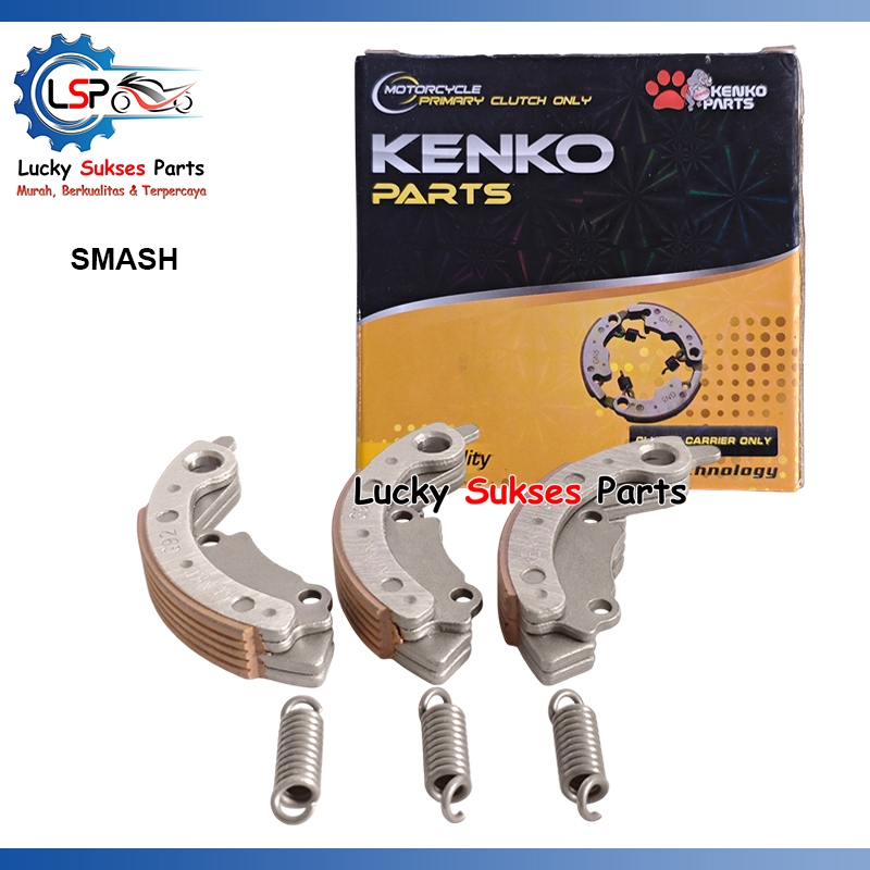 CLUTCH SHOE // SEPATU KLOS // KAMPAS GANDA SPORKET SET // PER KOPLING // SMASH // KENKO