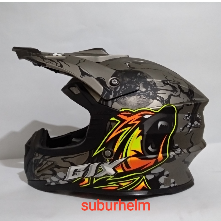 HELM  GIX CROSS  WOLF GANG  GREY BELL  YELLOW  DOFF  DAN  GLOSSY   SNI  ORI
