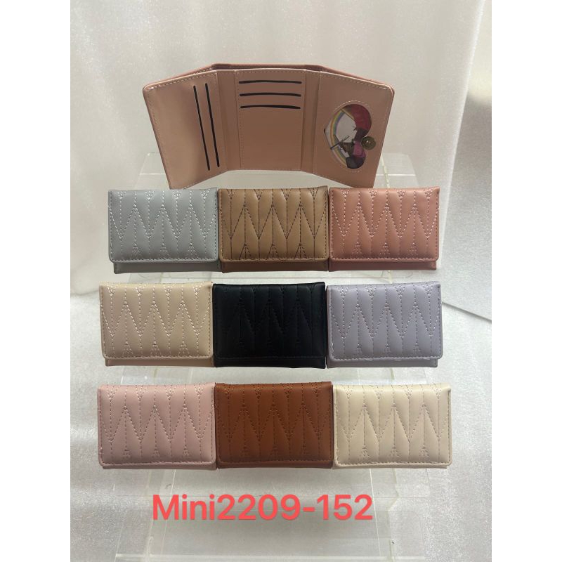 dompet wanita / dompet mini / dompet lipat / dompet lipat 3 wanita Korean fashion