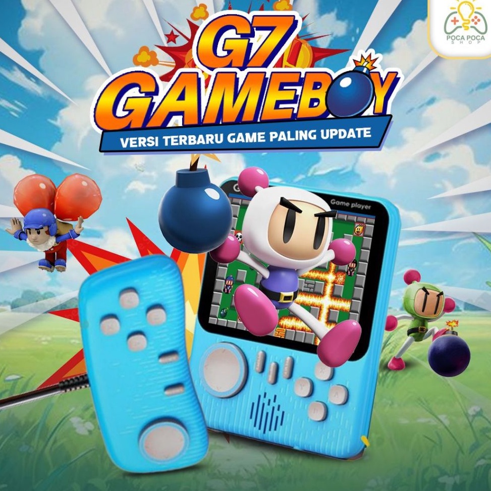 GAMEBOY PVP MAINAN ANAK GAME BOY G7 2 PLAYER ANTI GADGET VERSI GAME PALING LENGKAP DAN PALING UPDATE