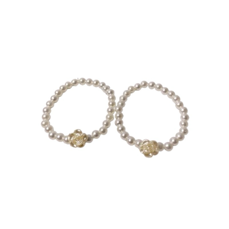 Gelang Mutiara Bunga Mawar / Gelang Anak / Gelang Persabahatan / Gelang Viral